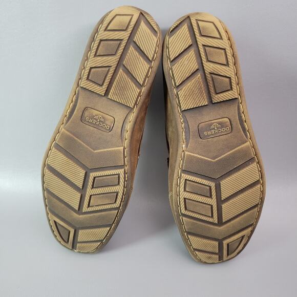Dockers Men’s Slip On Shoes Micro Suede Memory Foam Size 9.5 Casual Brown - Picture 10 of 10